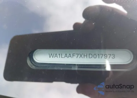 2017 Audi Q7 3.0T Premium z USA, uszkodzony, nr VIN WA1LAAF7XHD017973